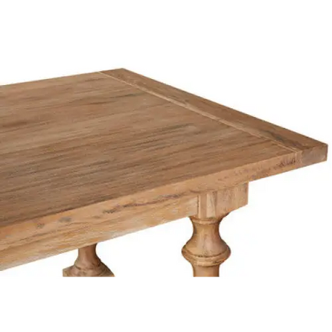 Lyon Whitewash Dining Table