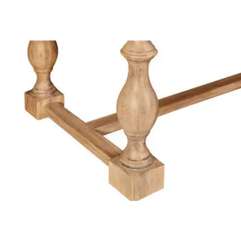 Lyon Whitewash Dining Table