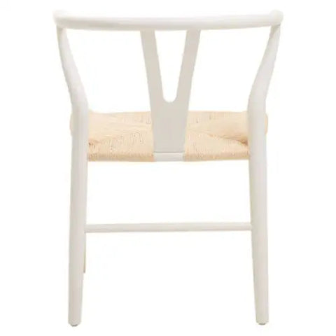 Lyon Wishbone Antique White Chair - Dining Chair