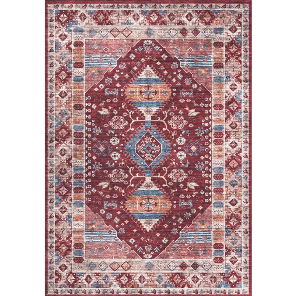 Madar Vintage Washable Rug - 120X160 cm - Rugs
