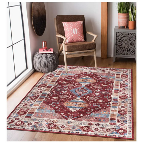 Madar Vintage Washable Rug - Rugs