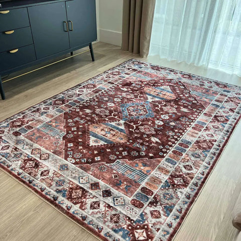 Madar Vintage Washable Rug - Rugs