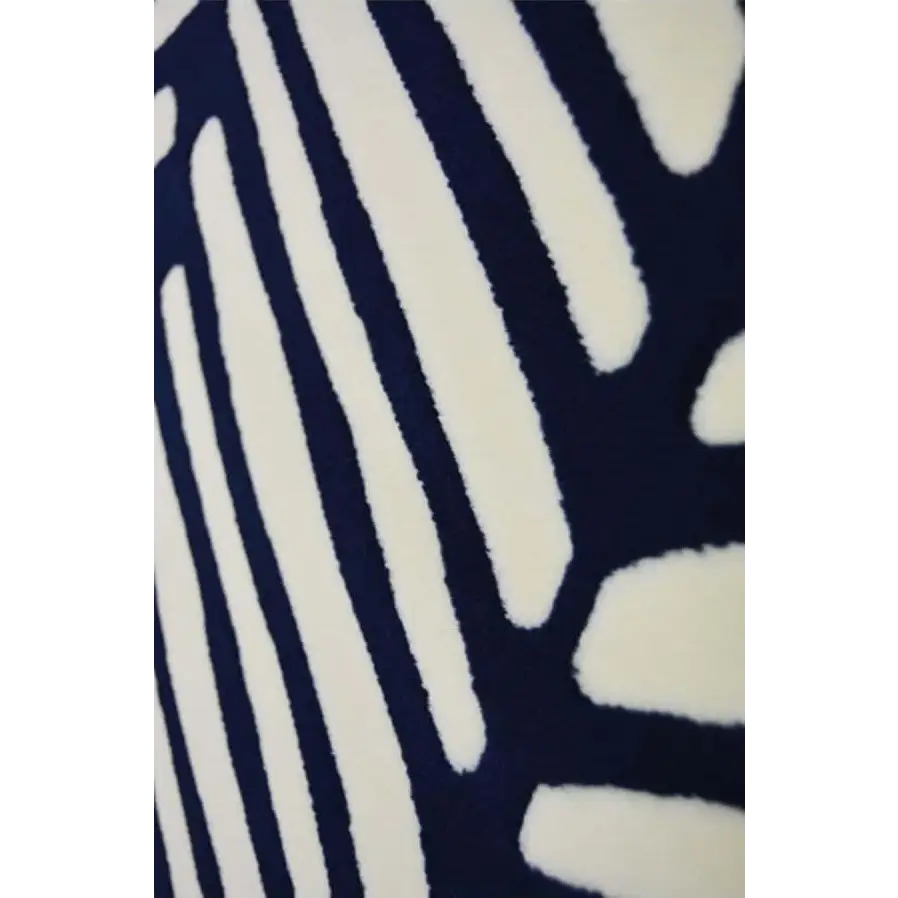 Maestro Herringbone Blue Rug - Rugs