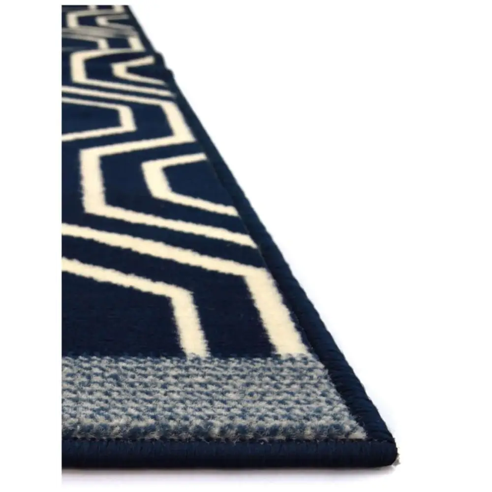 Maestro Honeycomb Navy Rug | 3035 X011 - Rugs