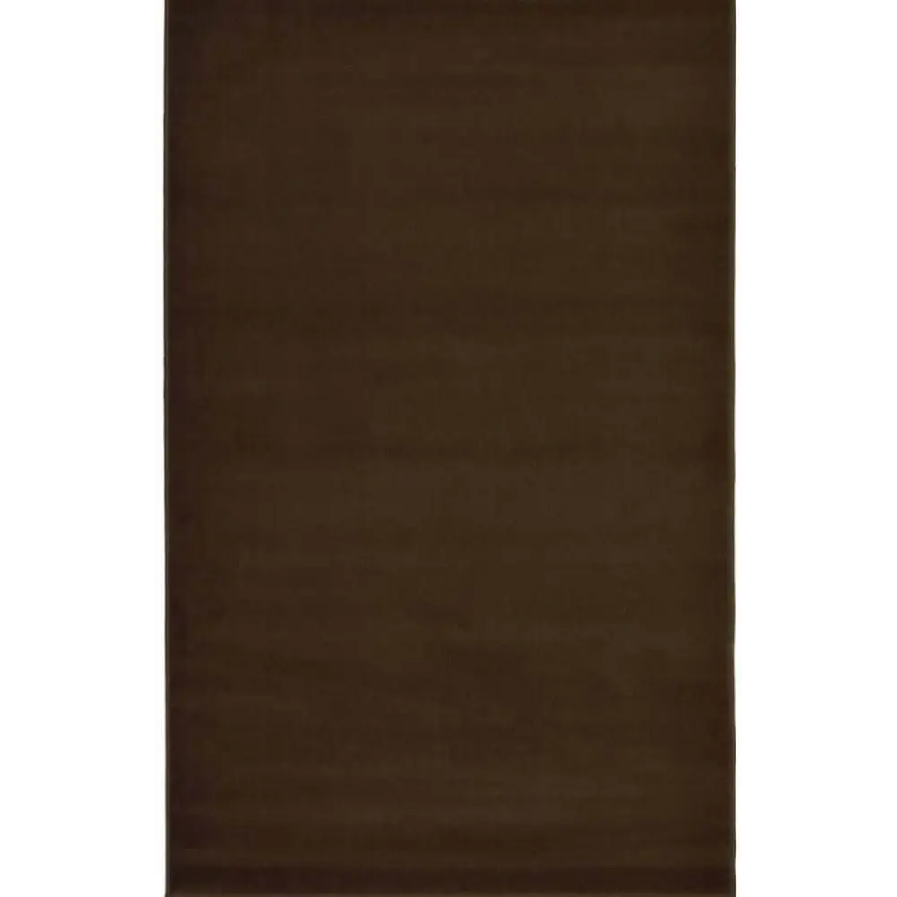 Maestro Solid Brown Rug - 80X150 cm - Rugs