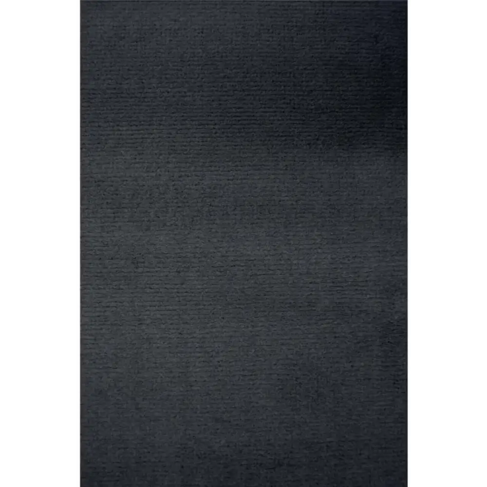 Maestro Solid Dark Grey Rug - 80X150 cm - Rugs