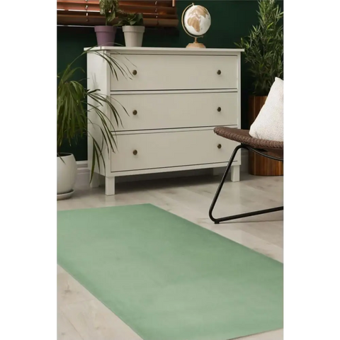 Maestro Solid Green Rug - Rugs