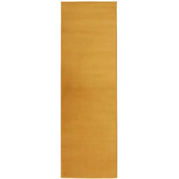 Maestro Solid Ochre Rug - 67X200 cm - Rugs