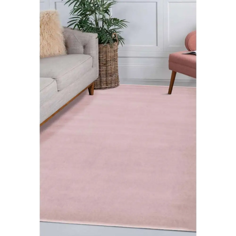 Maestro Solid Pink Rug - Rugs