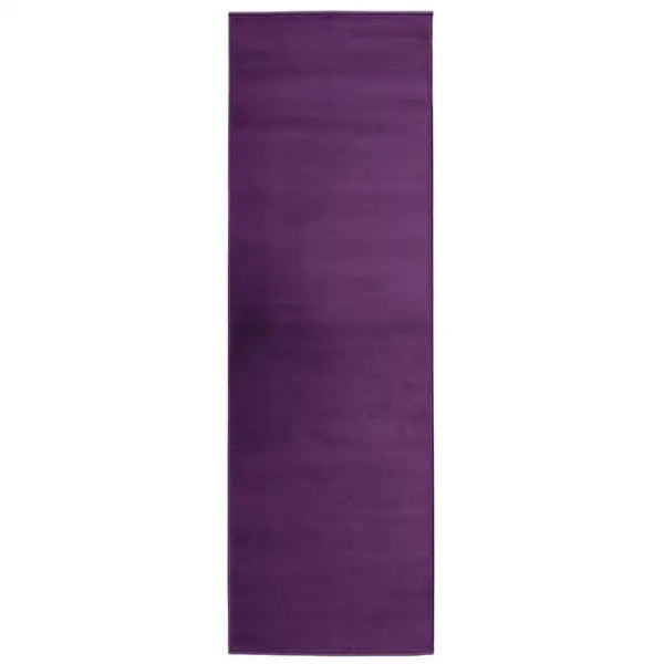 Maestro Solid Purple Rug - 67X200 cm - Rugs