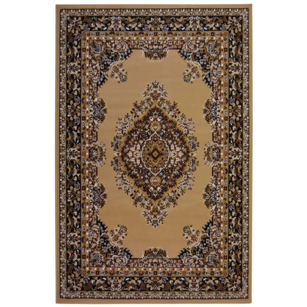 Maestro Traditional Brown Rug | 4470 B55 - 80X150 cm - Rugs