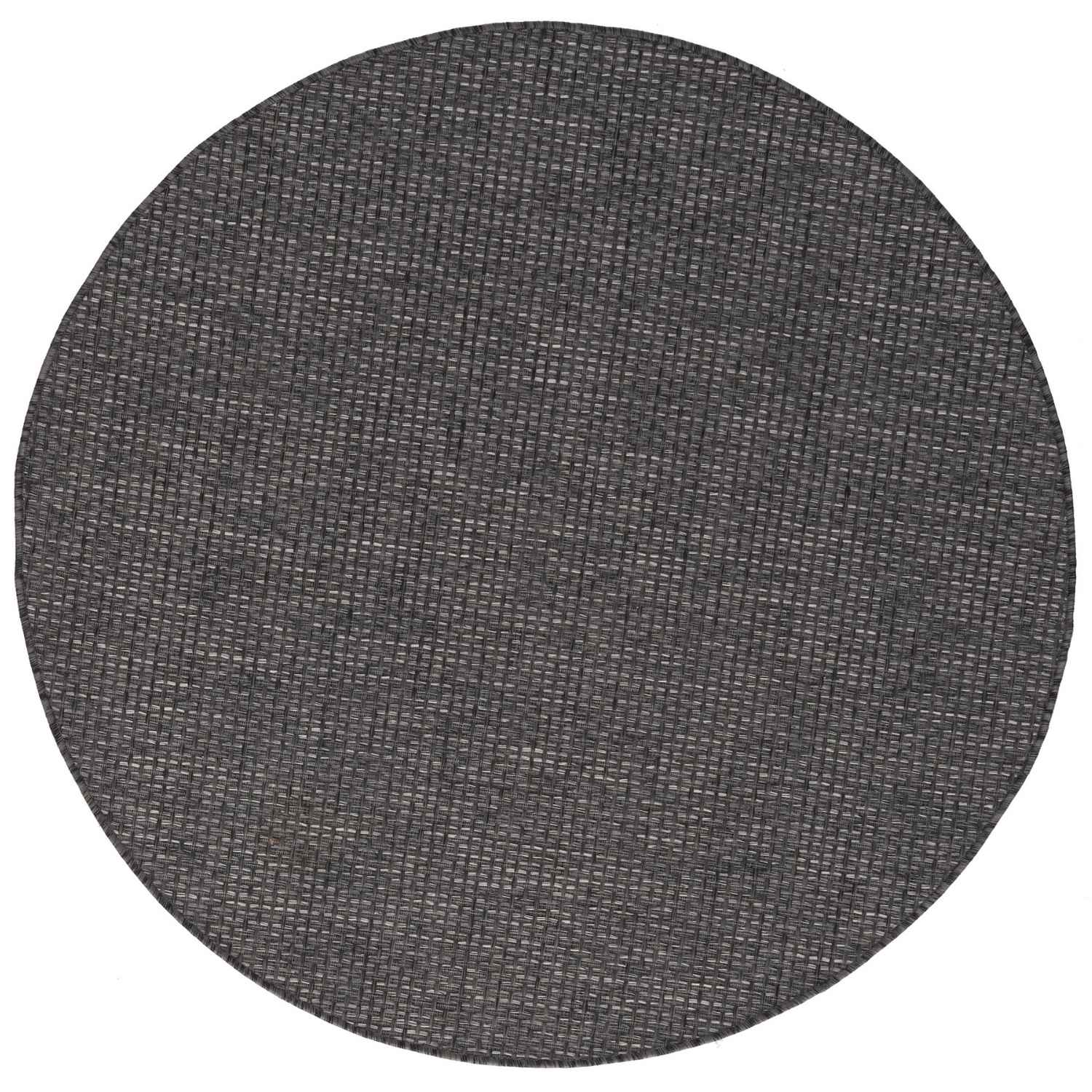Dark grey magic outdoor rug with textured woven pattern perfect for adding style to any outdoor space