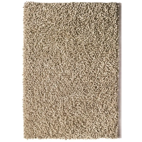 Maine Oyster Shaggy Pile Wool Rug - 120X170 cm - Rugs