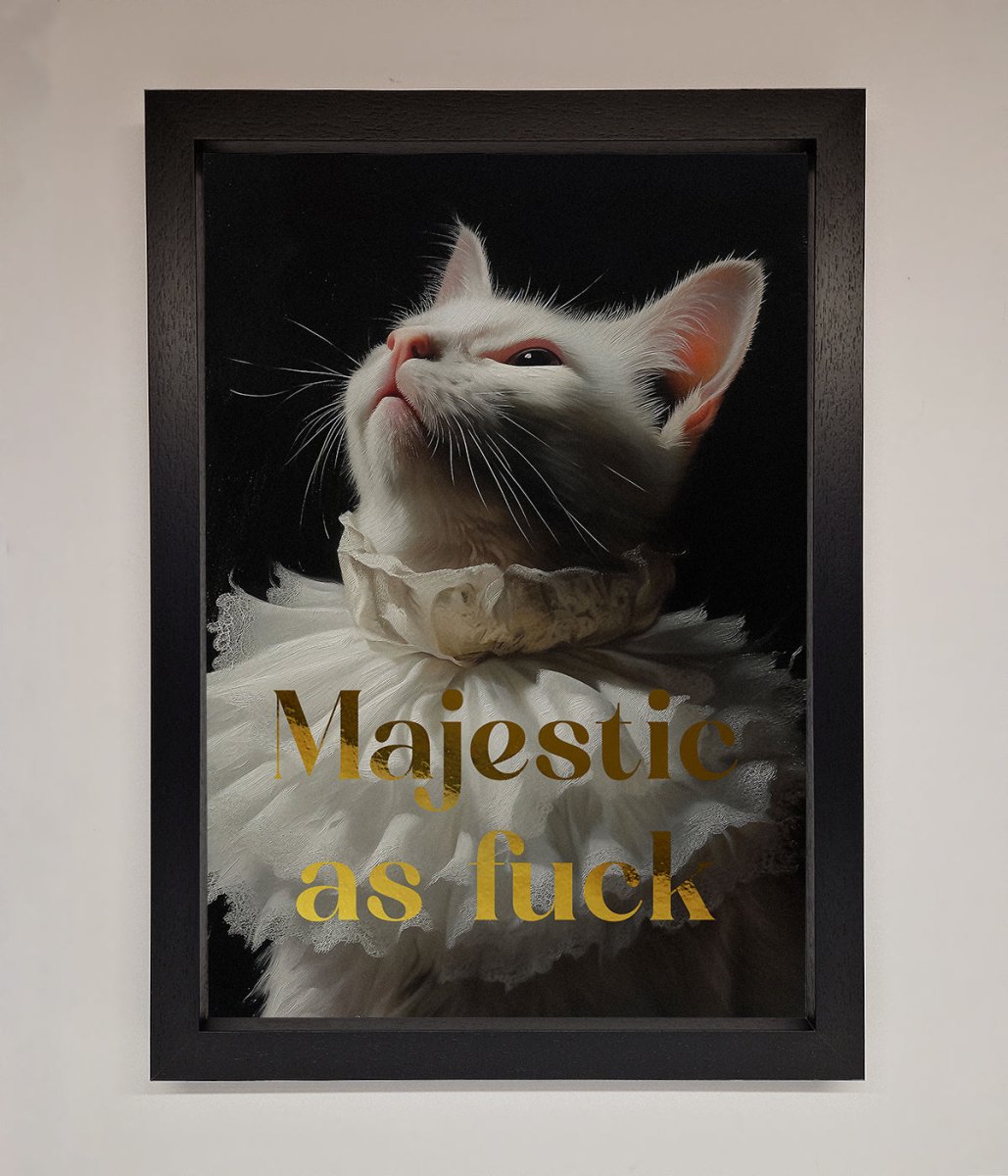 Majestic As Foil Print