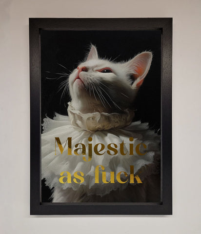Majestic As Foil Print