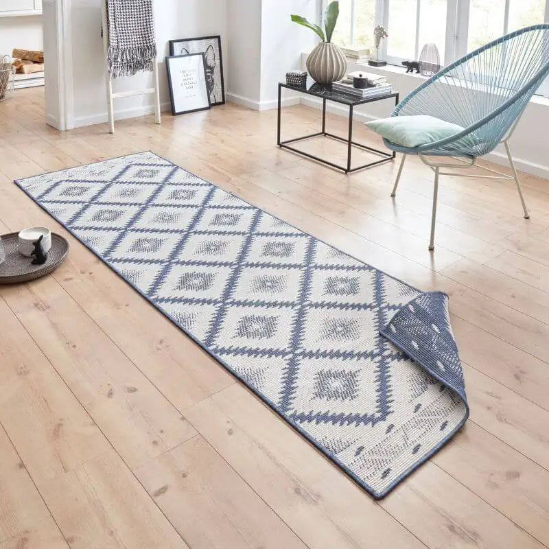 Malibu Reversible Indoor-Outdoor Rug Diamond Design - Rugs