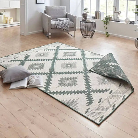 Malibu Reversible Indoor-Outdoor Rug Diamond Design - Rugs