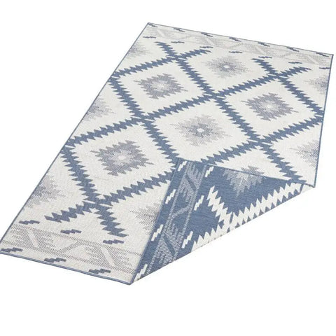 Malibu Reversible Indoor-Outdoor Rug Diamond Design - Rugs