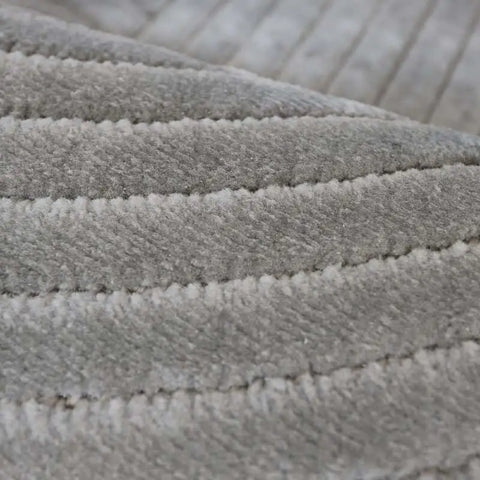 Malmo Knot Rug – Textured Striped Design - Rugs