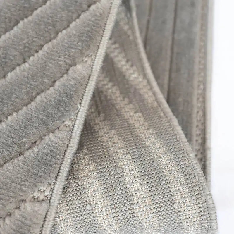 Malmo Knot Rug – Textured Striped Design - Rugs