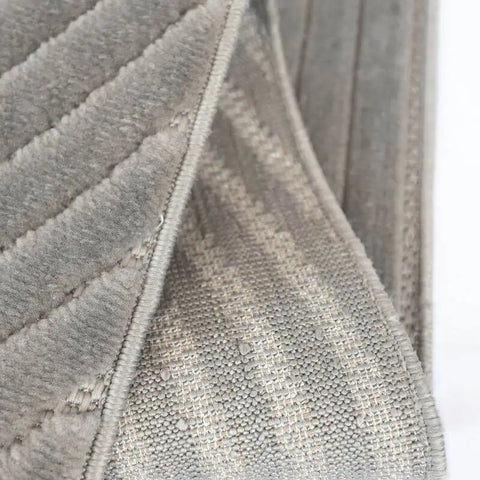 Malmo Knot Rug – Textured Striped Design - Rugs