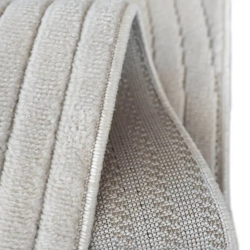 Malmo Knot Rug – Textured Striped Design - Rugs