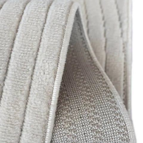 Malmo Knot Rug – Textured Striped Design - Rugs