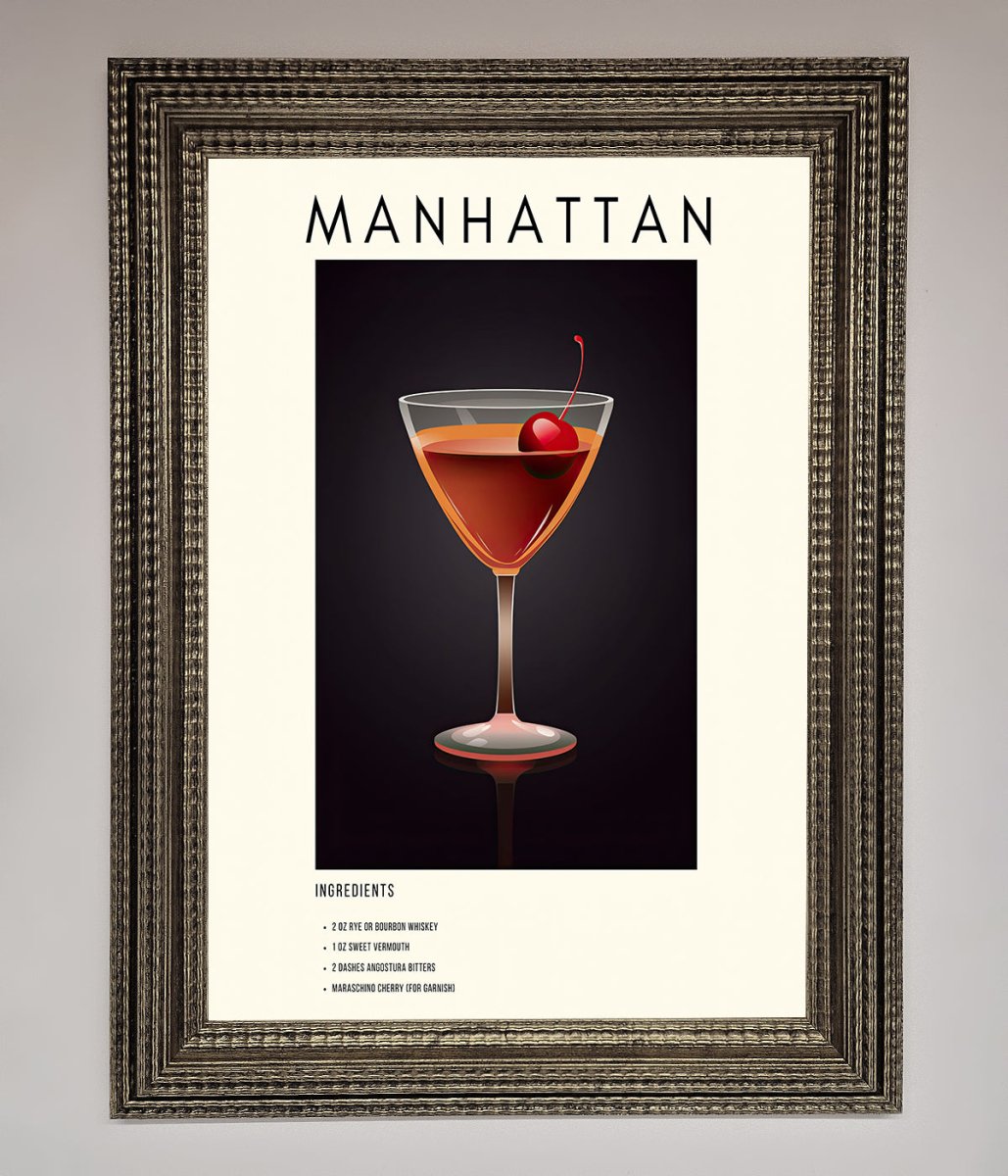 Manhattan A1 Framed Print