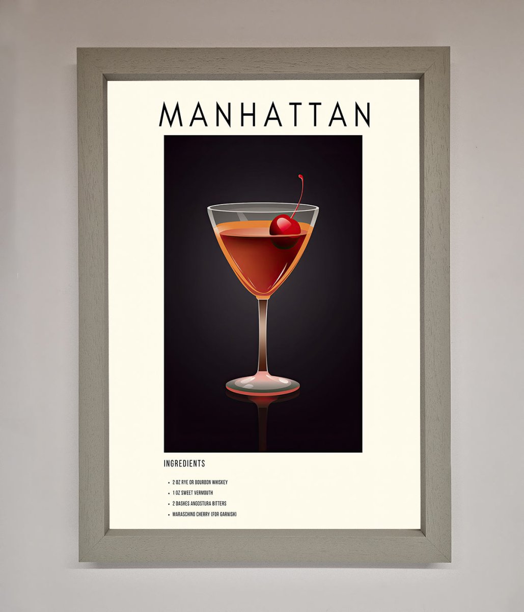 Manhattan A1 Framed Print