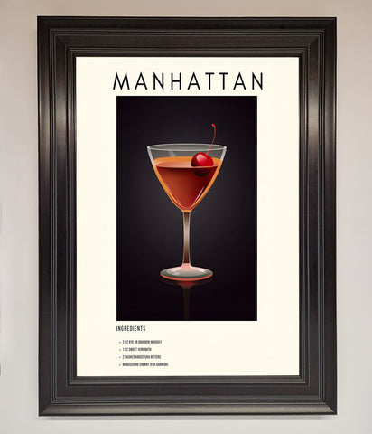 Manhattan A1 Framed Print