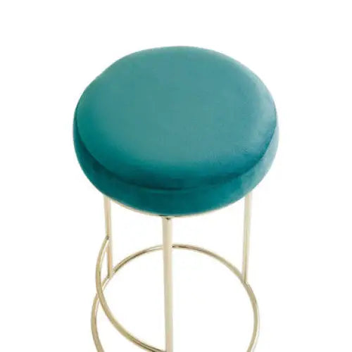Manhattan Green Velvet Tall Bar Stool