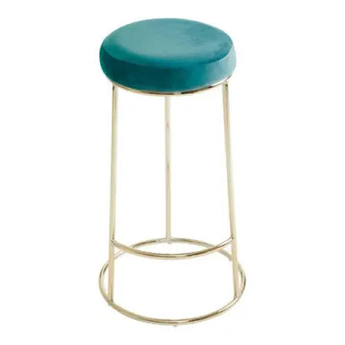 Manhattan Green Velvet Tall Bar Stool