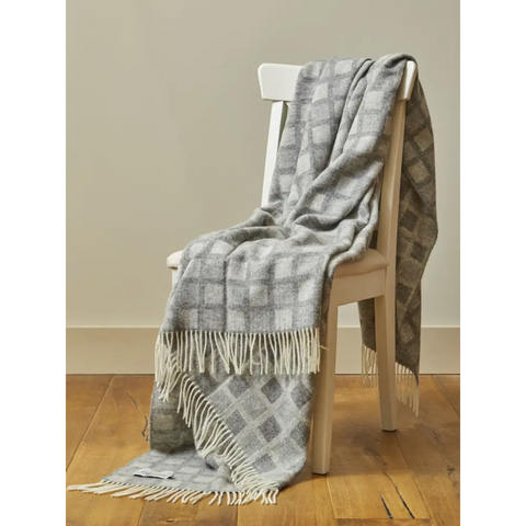 Manhattan Pure New Wool Throws - Throws & Blankets
