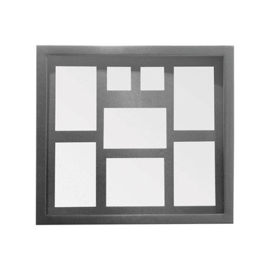 Maren Silver 8 Photo Multi Photo Frame