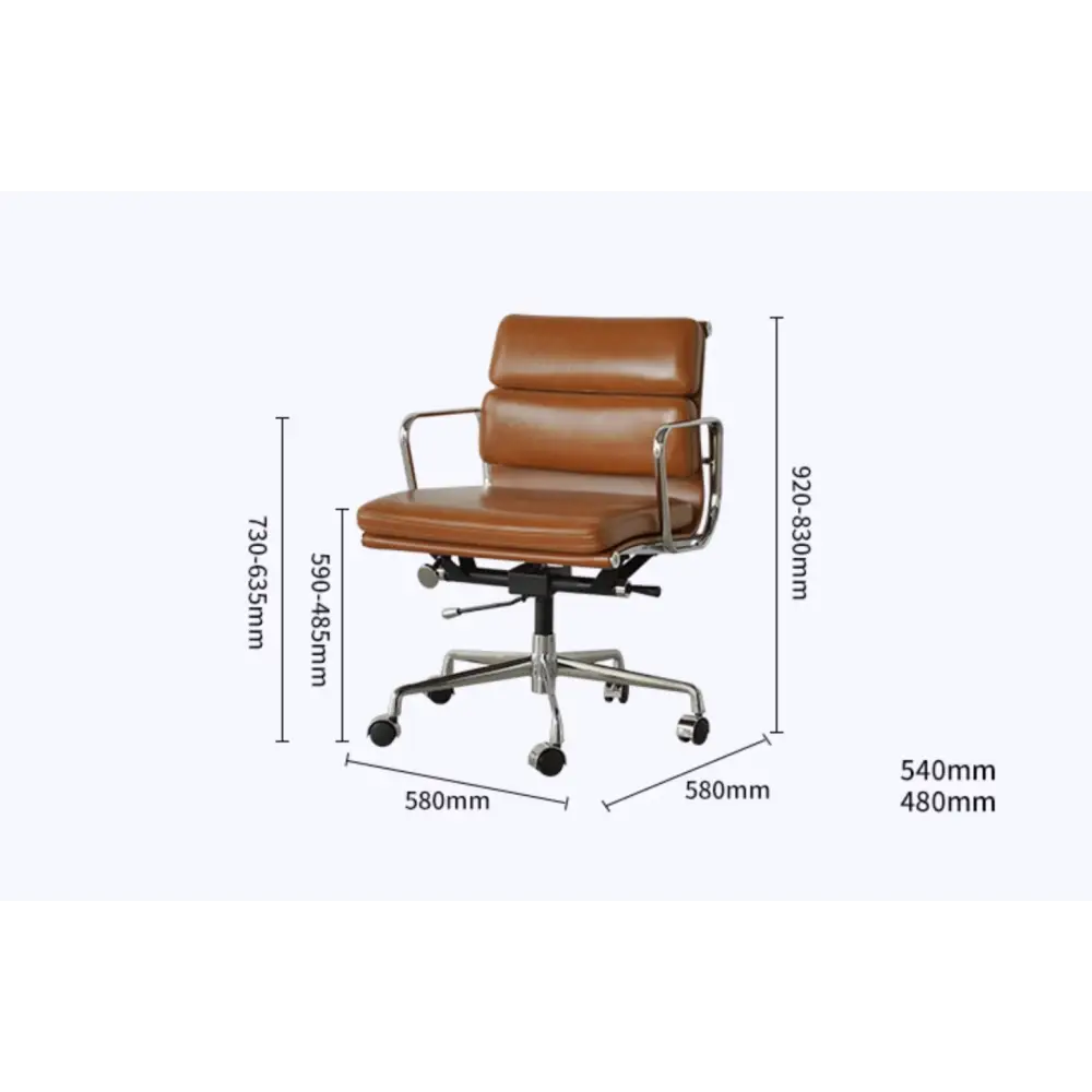 Marley Office Chair With Swivel Height Adjustable