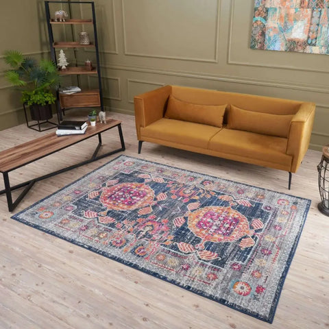 Marrakech Vintage Multicolour Rugs | 400 - Rugs