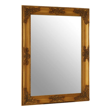 Marseille Ornate Gold Frame Wall Mirror