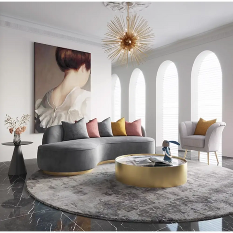 Mason Marble Coffee Table Set｜ DC Concept