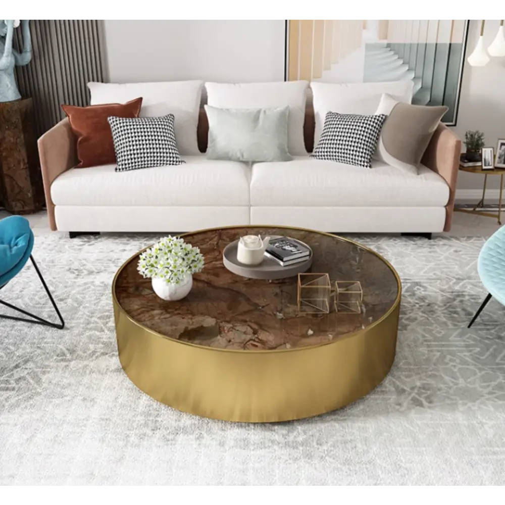 Mason Marble Coffee Table Set｜ DC Concept