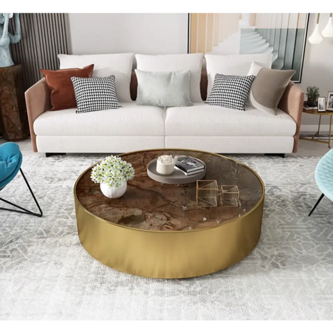 Mason Marble Coffee Table Set｜ DC Concept