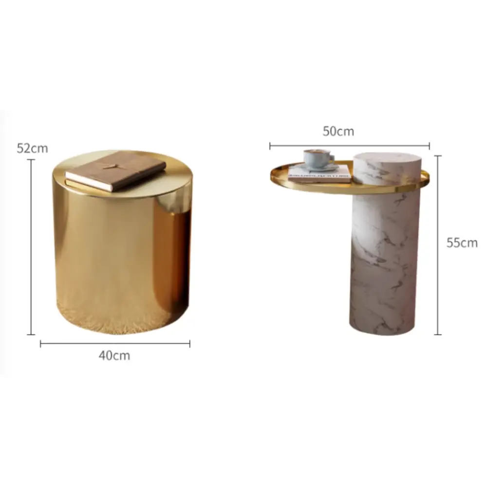 Mason Marble Coffee Table Set｜ DC Concept