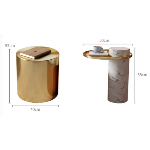 Mason Marble Coffee Table Set｜ DC Concept