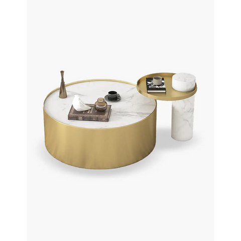 Mason Marble Coffee Table Set｜ DC Concept