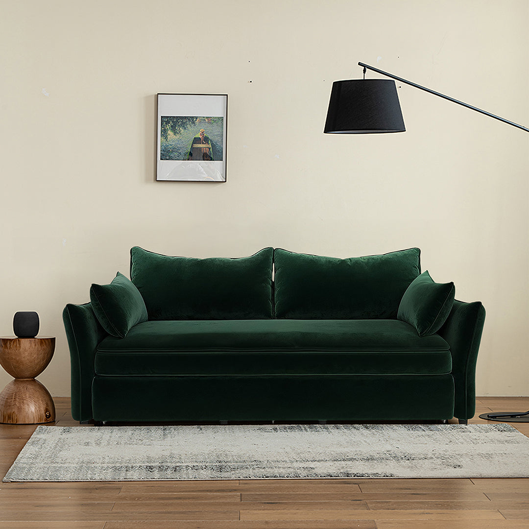 Matsuoka Two Seater Sofa Bed, Pull Out Sleeper Sofa Bed