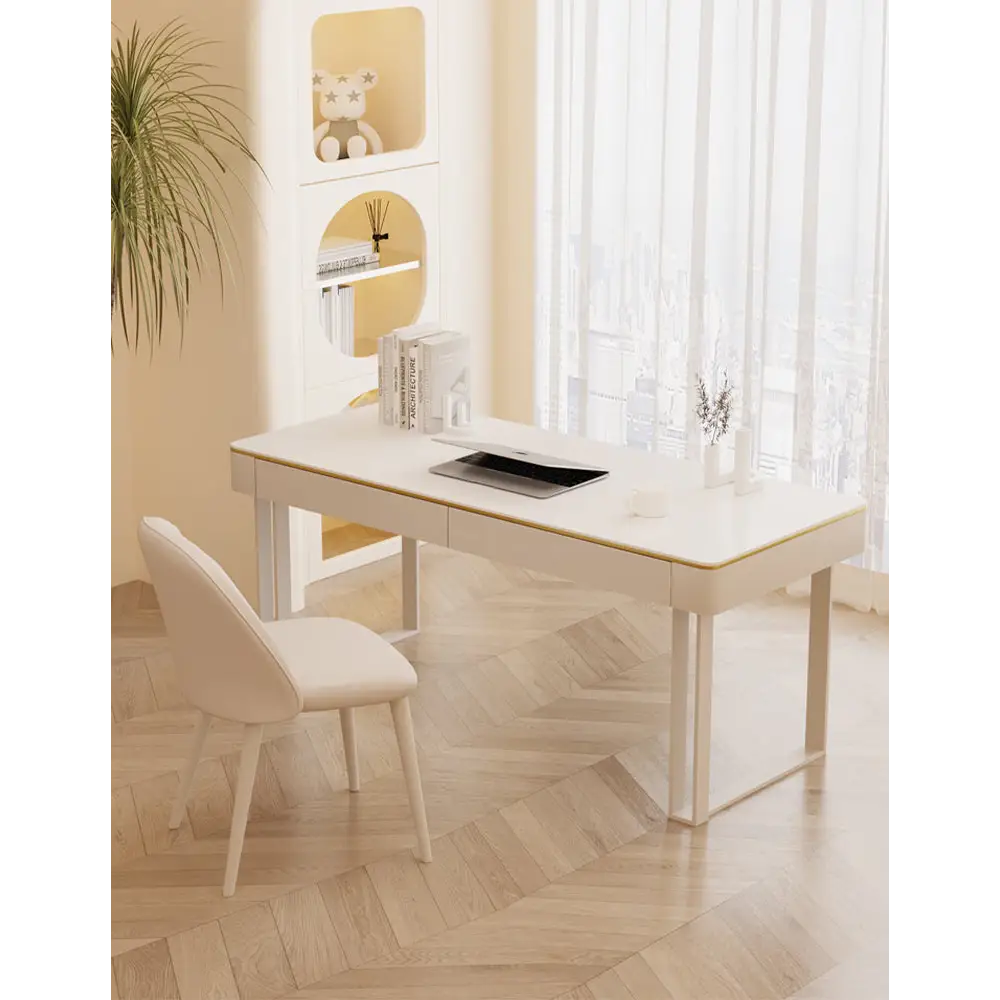 Max Office Desk - Sintered Stone｜ DC Concept