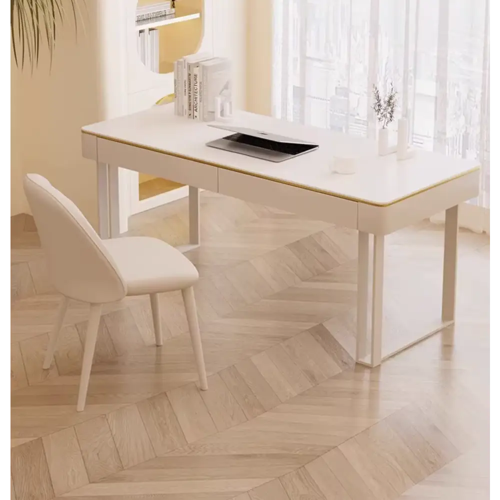 Max Office Desk - Sintered Stone｜ DC Concept