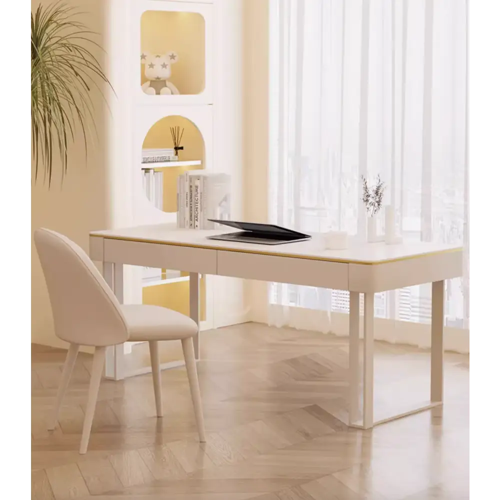 Max Office Desk - Sintered Stone｜ DC Concept