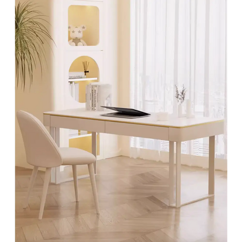 Max Office Desk - Sintered Stone｜ DC Concept