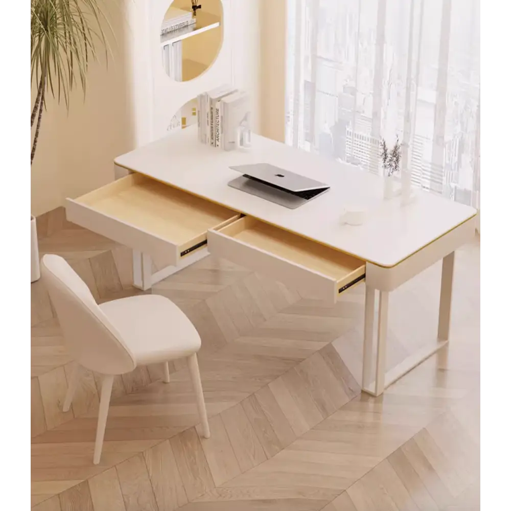 Max Office Desk - Sintered Stone｜ DC Concept
