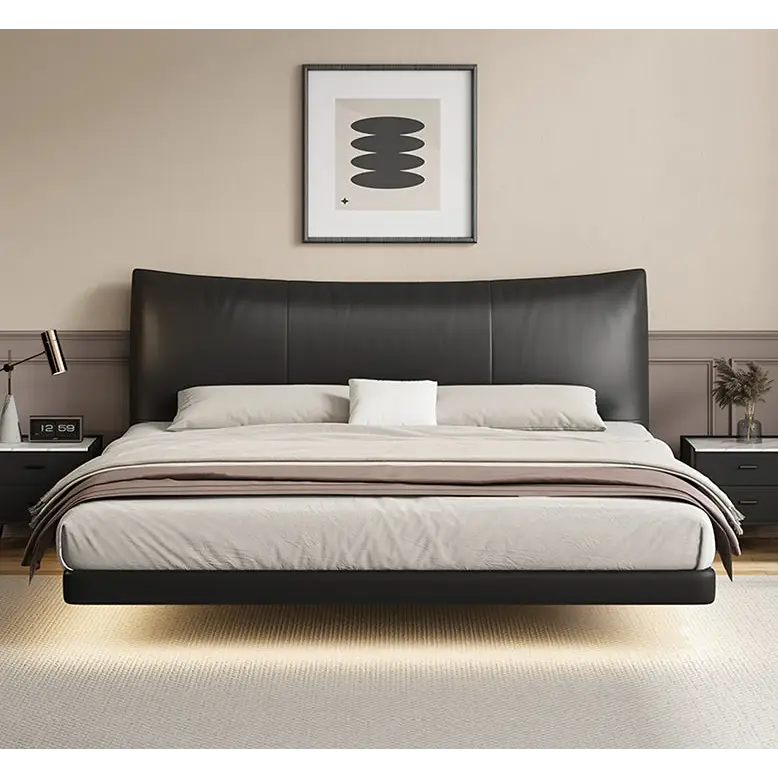 Mia Floating Bed King Size Super King Size Bed No Storage - bed